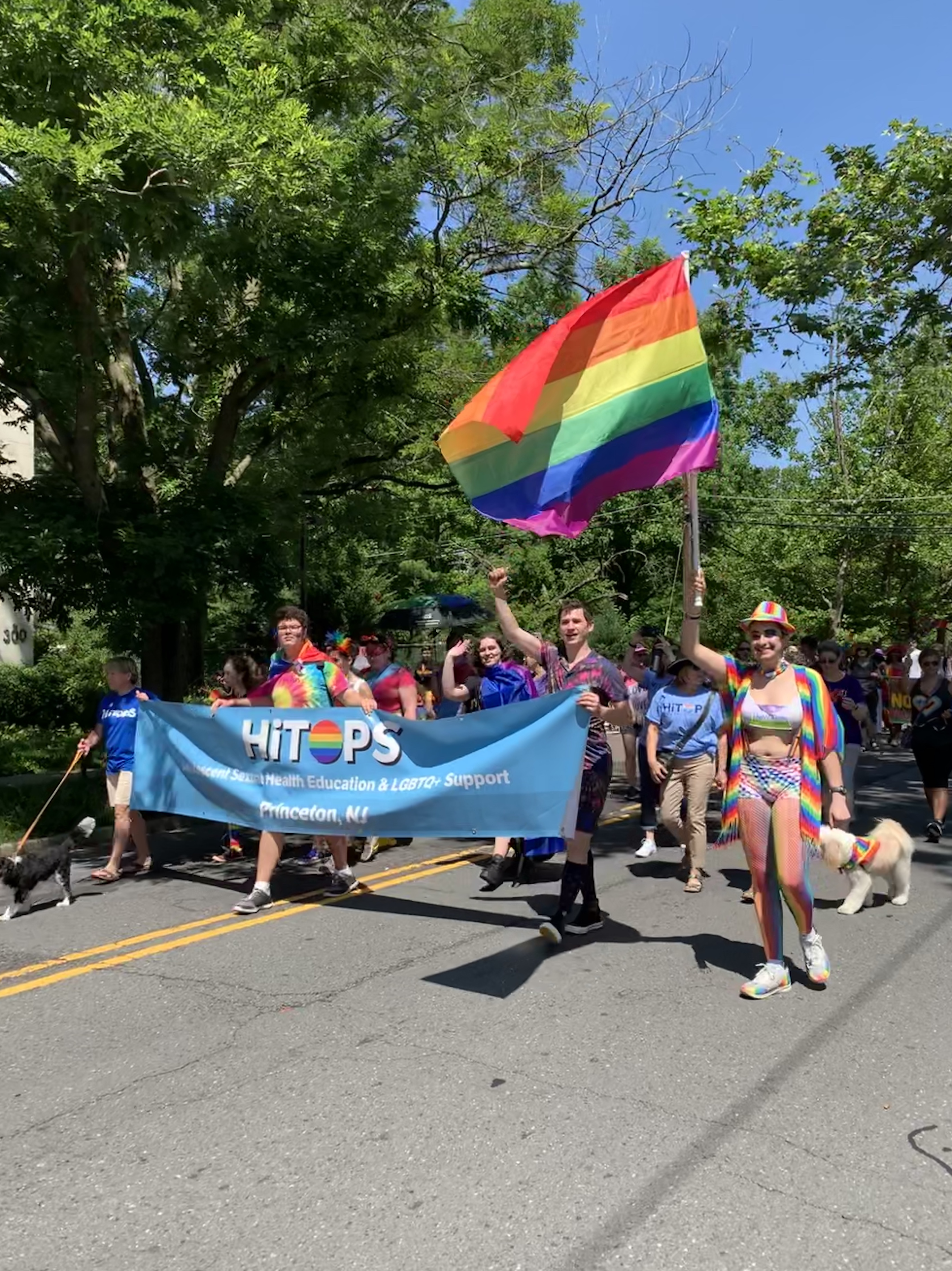 HiTOPS Participates in the Inaugural Princeton Pride Parade HiTOPS